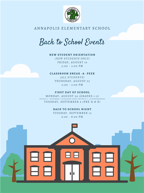 Back to School Events